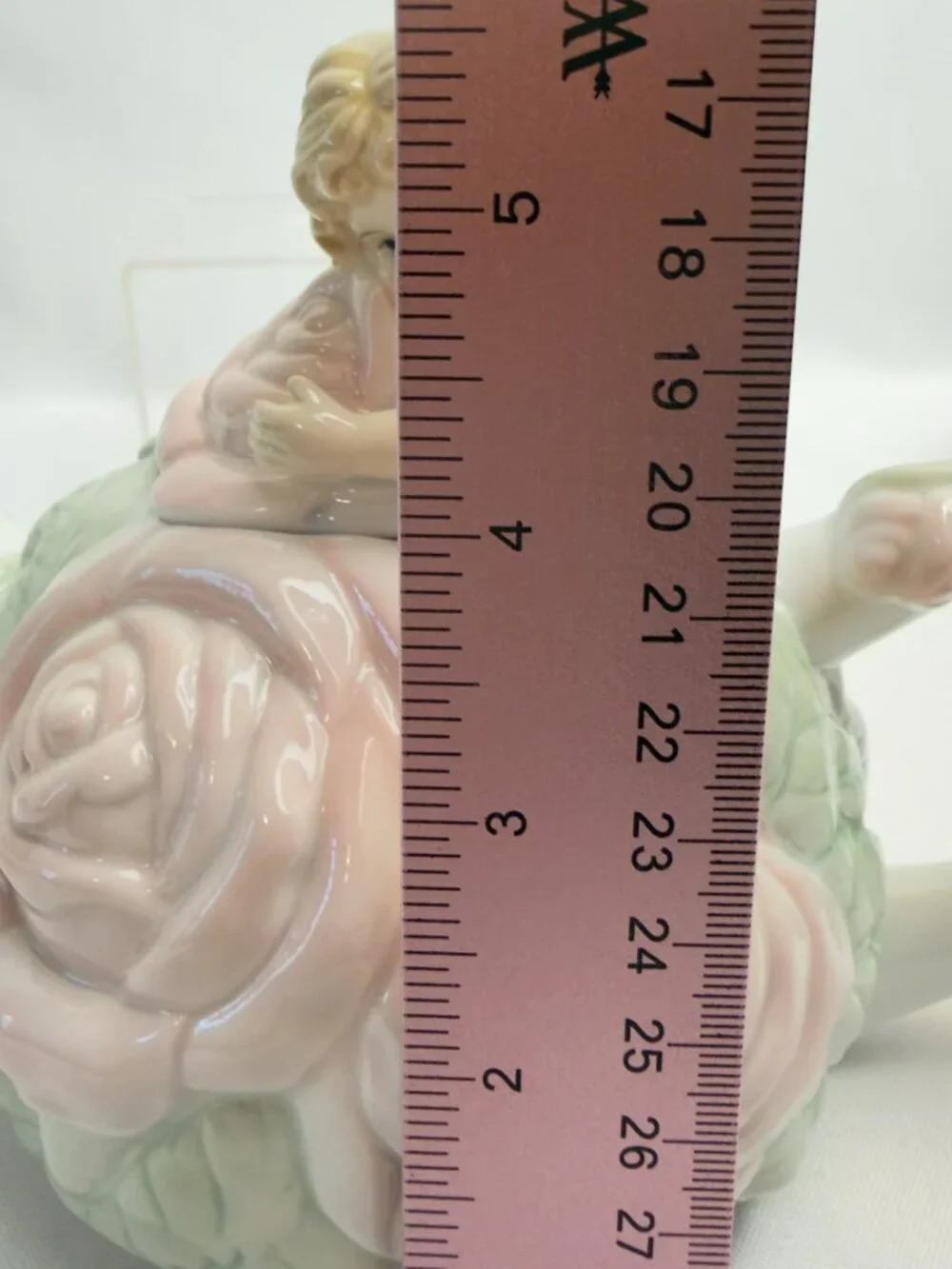 Avon 1998 Vintage Love ly Rose Cherub Teapot 4 Mugs Original Boxes Raised Roses